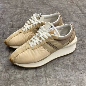 Lanvin bumper sneakers in Ecru.